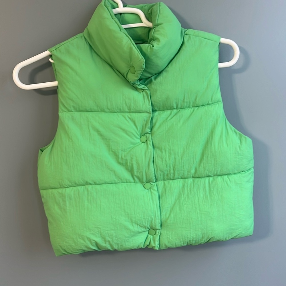 Zara Kids Green Puffer